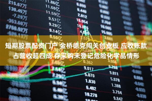 短期股票配资门户 金桥德克闯关创业板 应收账款占营收超四成 存采购未登记危险化学品情形